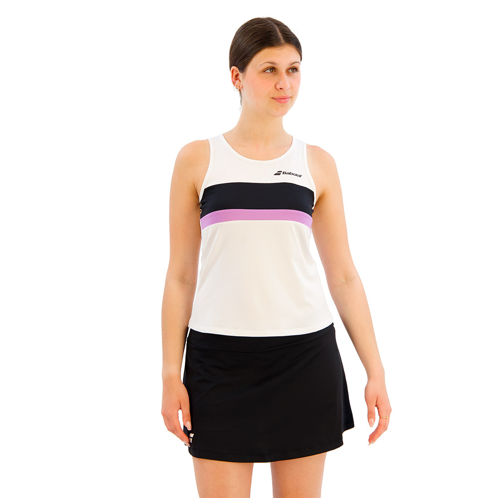 Babolat Sleeveless T-shirt Weiß XO Frau Babolat Sleeveless T-shirt Weiß XO Frau von Babolat