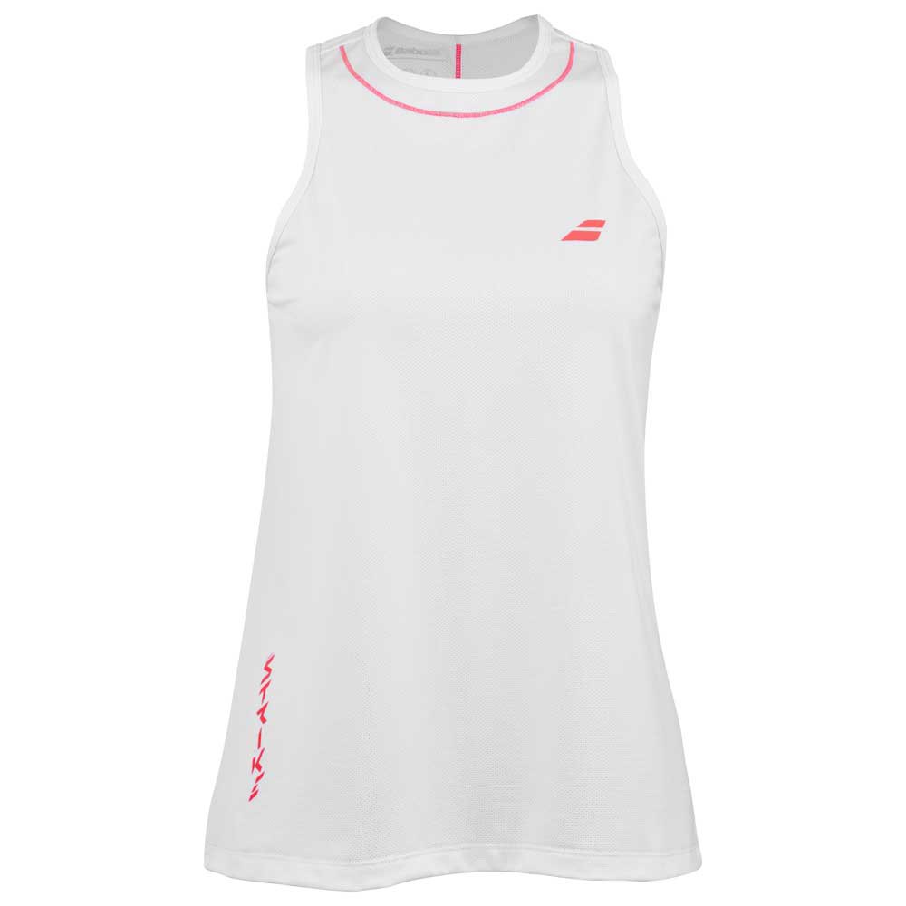 Babolat Strike Sleeveless T-shirt Weiß S Frau von Babolat