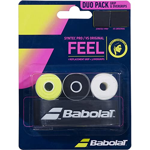 Babolat Syntec Pro X1 +Vs Orig X3 Tennisovergrip 4er Pack Babolat Syntec Pro X1 +Vs Orig X3 Tennisovergrip 4er Pack von Babolat