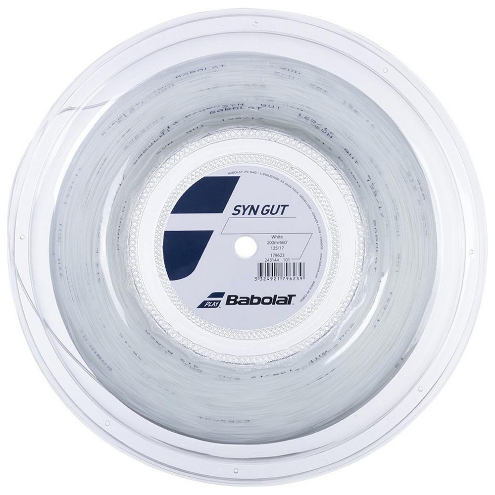 Babolat Synthetic Gut 200 M Tennis Reel String Weiß 1.30 mm von Babolat