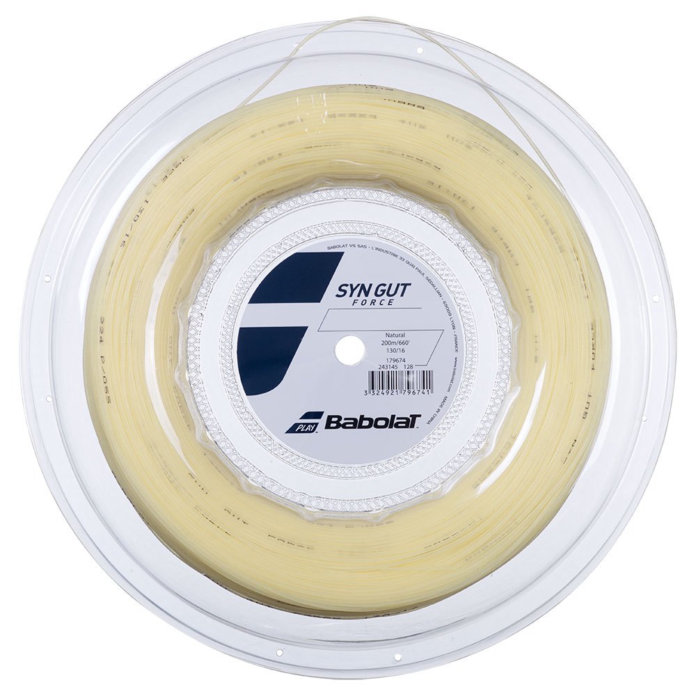Babolat Synthetic Gut Force 200 M Tennis Reel String Gelb 1.35 mm Babolat Synthetic Gut Force 200 M Tennis Reel String Gelb 1.35 mm von Babolat