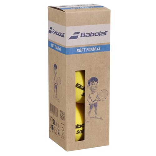 Babolat Tennisbälle Soft Foam X3 3er Beutel Babolat Tennisbälle Soft Foam X3 3er Beutel von Babolat