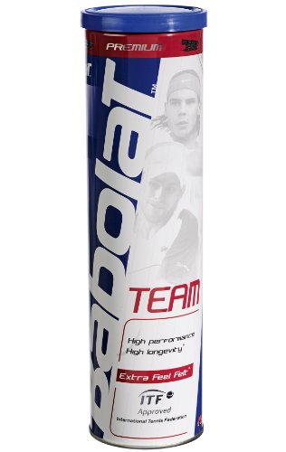 Babolat Tennisbälle Team 4er Dose, gelb, 502011 Einheitsgröße Babolat Tennisbälle Team 4er Dose, gelb, 502011 Einheitsgröße von Babolat