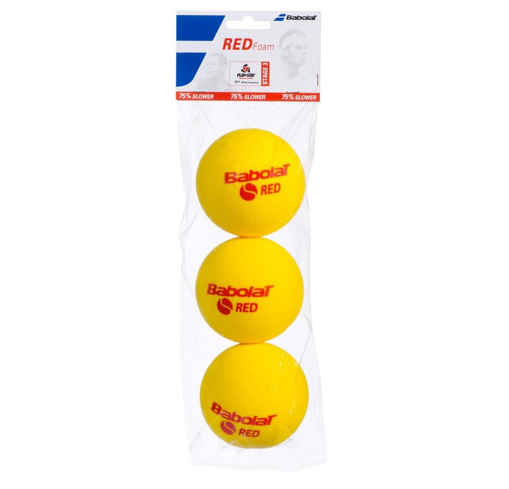 Babolat Tennisball Red Foam 3 Pack Babolat Tennisball Red Foam 3 Pack von Babolat