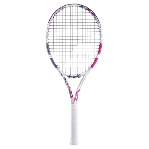 Babolat, Evo Aero Lite Pink Tennisschläger für Erwachsene, besaitet, ideal für Fortschritt, Kraft und Manövrierfähigkeit, aerodynamischer Spin Alpha-Rahmen, Griffgröße 0, französische Marke, Pink Babolat, Evo Aero Lite Pink Tennisschläger für Erwachsene, besaitet, ideal für Fortschritt, Kraft und Manövrierfähigkeit, aerodynamischer Spin Alpha-Rahmen, Griffgröße 0, französische Marke, Pink von Babolat