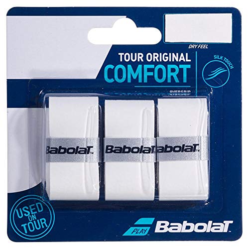Babolat Tour Original X3 Overgrip, Weiß, Einheitsgröße von Babolat
