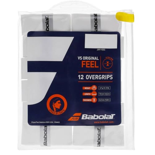 Babolat VS Grip Original 12er weiß Overgrip, One Size von Babolat