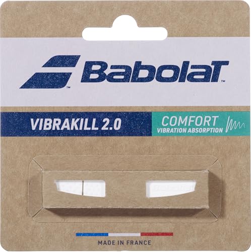 Babolat Vibrakill 2.0 Vibrationsdämpfer für Tennisschläger (weiß) von Babolat