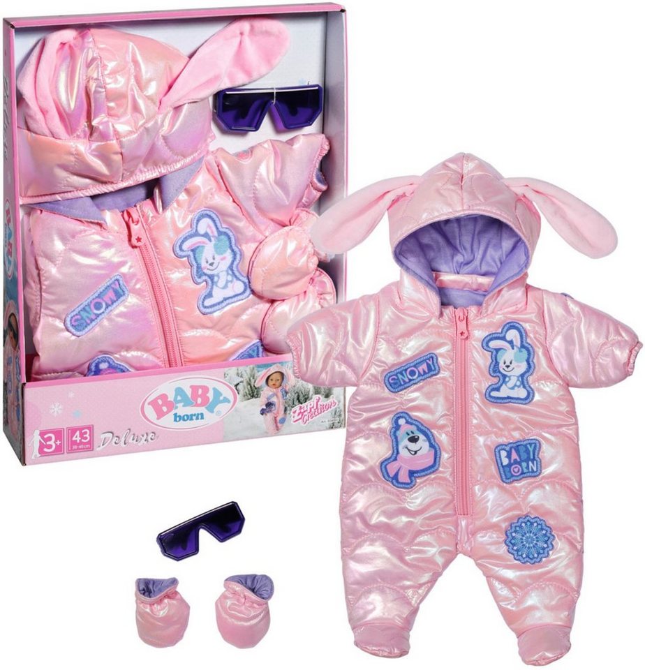 Baby Born Puppenkleidung Deluxe Schneeanzug, 43 cm Baby Born Puppenkleidung Deluxe Schneeanzug, 43 cm von Baby Born