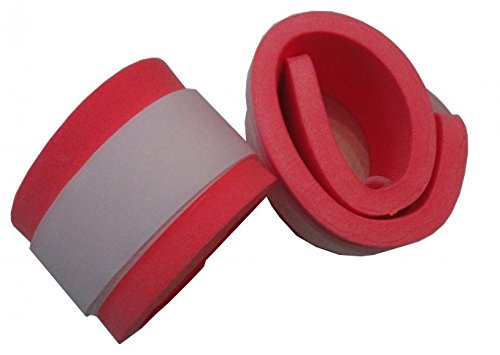 Schwimmbänder Armschwimmer Beinschwimmer 300x80x38mm Starker Auftrieb NEU&Original (Rot) Klettbänder Klettverschluss farblich sortiert von Babysplash