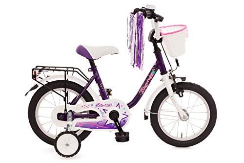 Bachtenkirch Kinderfahrrad 14" Empress lila-weiß von Bachtenkirch