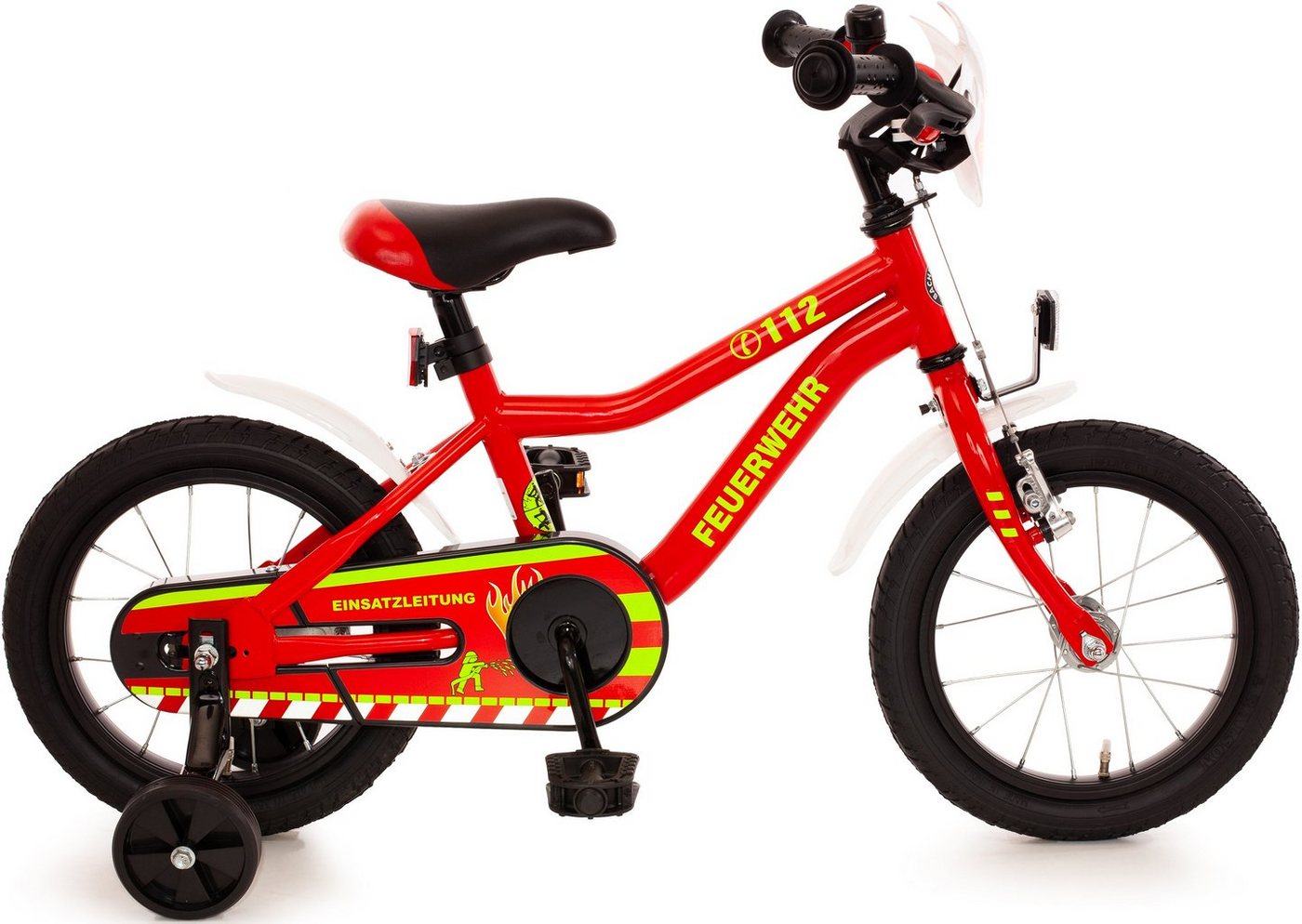 Bachtenkirch Kinderfahrrad Feuerwehr, 1 Gang von Bachtenkirch