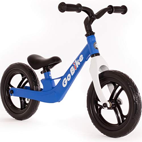 GoBike 12" Lauflernrad matt-blau/weis von Bachtenkirch