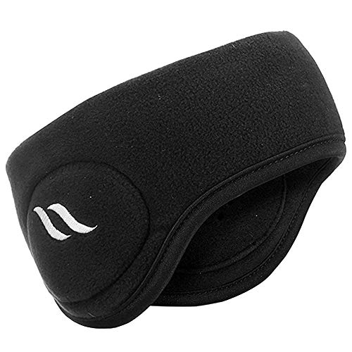 Back on Track Headband Stirnband Fleece, schwarz (S) von Back on Track