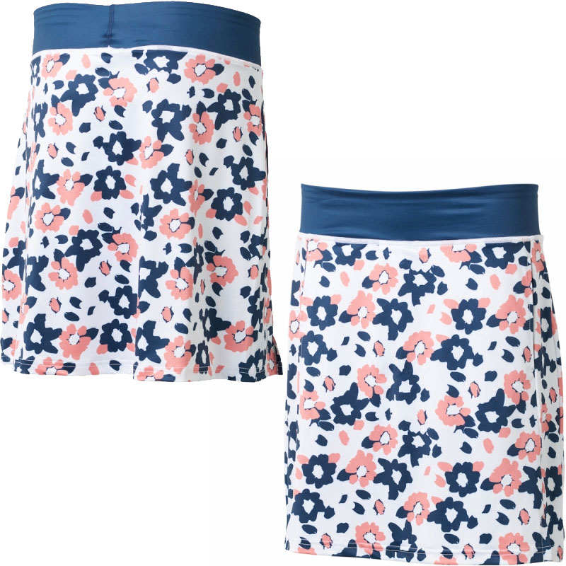 'BackTee Golf Flower QD UV Skort Rock 52700 weiss/navy' 'BackTee Golf Flower QD UV Skort Rock 52700 weiss/navy' von BackTee