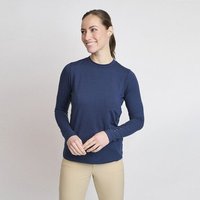 Backtee First Skin Round Neck Stretch Unterzieher navy von Backtee