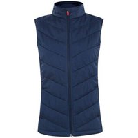 Backtee Ladies Hybrid Thermo Weste navy von Backtee