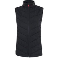 Backtee Ladies Hybrid Thermo Weste schwarz von Backtee