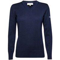Backtee Ladies Organic Casual Sweater Strick Pullover navy Backtee Ladies Organic Casual Sweater Strick Pullover navy von Backtee