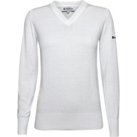 Backtee Ladies Organic Casual Sweater Strick Pullover weiß Backtee Ladies Organic Casual Sweater Strick Pullover weiß von Backtee