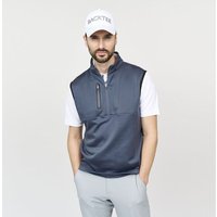 Backtee Mens Shield Midlayer Slipover Windstopp Weste blau Backtee Mens Shield Midlayer Slipover Windstopp Weste blau von Backtee