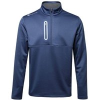 Backtee Zipneck Shield Thermo Midlayer navy von Backtee