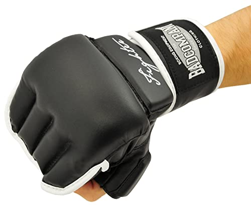 Bad Company MMA Handschuhe Modern Lights I Trainingshandschuhe inkl. Nylon-Bandage I Gr. L von Bad Company