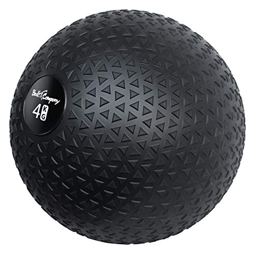 Bad Company Medizinball in 12 Gewichtsstufen I Slamball für Kraftausdauertraining I Vollball mit Gummi-Oberfläche I 4 Kg von Bad Company