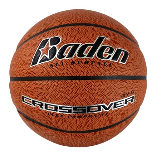 Baden Crossover, Kinder und Erwachsene Basketball, Orange, 5 - Baden Crossover, Kinder und Erwachsene Basketball, Orange, 5 - von Baden