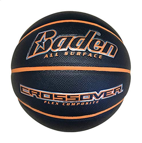 Baden Crossover Basketball, Schwarz/Orange, Größe 7 Baden Crossover Basketball, Schwarz/Orange, Größe 7 von Baden