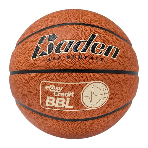 Baden Crossover easyCredit BBL - Basketball für alle Oberflächen - Trainingsball und Spielball, orange, 7 Baden Crossover easyCredit BBL - Basketball für alle Oberflächen - Trainingsball und Spielball, orange, 7 von Baden