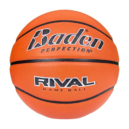 Baden Rival Game Basketball, Größe 6 (72,4 cm), Orange von Baden