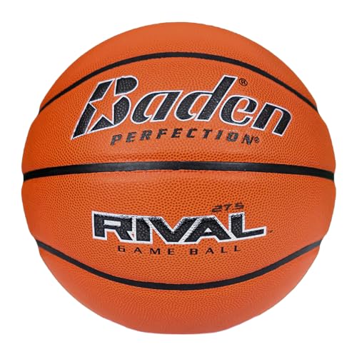 Baden Rival NFHS Basketball Indoor Spielball - Basketball für Kinder und Erwachsene - für Spiel und Freizeit Baden Rival NFHS Basketball Indoor Spielball - Basketball für Kinder und Erwachsene - für Spiel und Freizeit von Baden