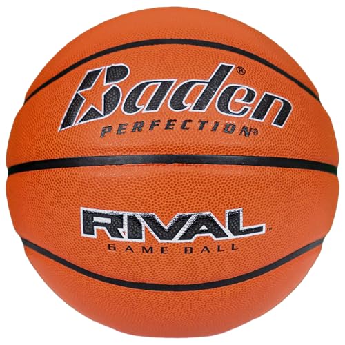 Baden Rival NFHS Basketball Indoor Spielball - Basketball für Kinder und Erwachsene - für Spiel und Freizeit Baden Rival NFHS Basketball Indoor Spielball - Basketball für Kinder und Erwachsene - für Spiel und Freizeit von Baden