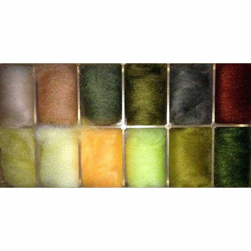Baetis Superfino 2 Box Dubbing Mehrfarbig Baetis Superfino 2 Box Dubbing Mehrfarbig von Baetis