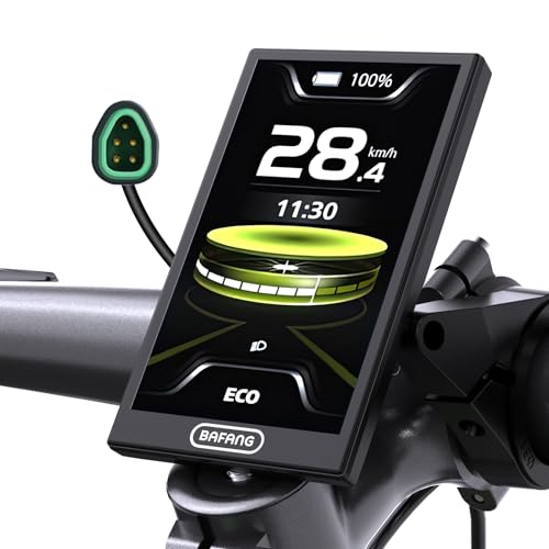 Bafang E-Bike Display DPC010 CAN Protokoll Anzeige for BBS01B BBS02B CAN Vesion M225 M625 Mittelmotor mit Type-C Ladeanschluss für Ebike Umbausatz Elektro Fahrrad Mid Motoren Bafang E-Bike Display DPC010 CAN Protokoll Anzeige for BBS01B BBS02B CAN Vesion M225 M625 Mittelmotor mit Type-C Ladeanschluss für Ebike Umbausatz Elektro Fahrrad Mid Motoren von Bafang