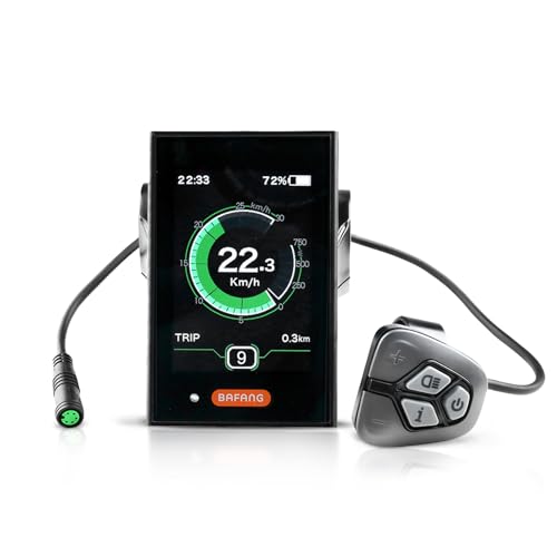 Bafang DP C18 LCD Anzeige für 8fun Mittelmotor - Ebike Anzeige für BBS02B, BBS-HD, BBS01B Elektrofahrräder Mittel Motor, für E-Bike Umrüst-Set mit UART-Protokoll - 5-Polige weibliche Stecker Bafang DP C18 LCD Anzeige für 8fun Mittelmotor - Ebike Anzeige für BBS02B, BBS-HD, BBS01B Elektrofahrräder Mittel Motor, für E-Bike Umrüst-Set mit UART-Protokoll - 5-Polige weibliche Stecker von Bafang