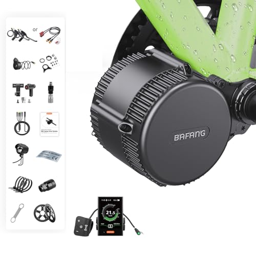 Bafang 350W 36V Mid Drive Kit Ebike Umrüstsatz Mid Drive Motor Kit BBS01, Elektrofahrrad Umrüstsatz mit DPC18 Display und 44T Kettenblatt, für 68-73MM Tretlager Mountainbike Rennrad Bafang 350W 36V Mid Drive Kit Ebike Umrüstsatz Mid Drive Motor Kit BBS01, Elektrofahrrad Umrüstsatz mit DPC18 Display und 44T Kettenblatt, für 68-73MM Tretlager Mountainbike Rennrad von Bafang