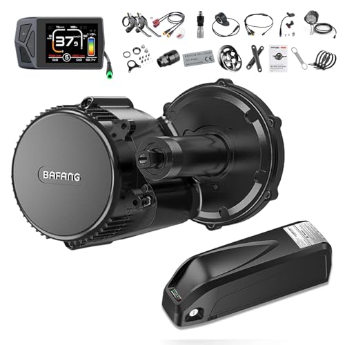 Bafang 48V 750W Mittelmotor Kit BBS02B Mittelmotor Elektrofahrrad Umrüstsatz mit 48V20Ah Unterrohr-Akku,EKD01 Display und 44T Kettenblatt E-Bike Umrüstsatz für BB68-73mm Bafang 48V 750W Mittelmotor Kit BBS02B Mittelmotor Elektrofahrrad Umrüstsatz mit 48V20Ah Unterrohr-Akku,EKD01 Display und 44T Kettenblatt E-Bike Umrüstsatz für BB68-73mm von Bafang