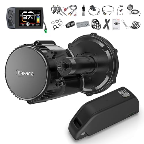 Bafang 48V 750W Mittelmotor Kit BBS02B Mittelmotor Elektrofahrrad Umrüstsatz mit 52V20Ah Unterrohr-Akku,EKD01 Display und 44T Kettenblatt E-Bike Umrüstsatz für BB68-73mm Bafang 48V 750W Mittelmotor Kit BBS02B Mittelmotor Elektrofahrrad Umrüstsatz mit 52V20Ah Unterrohr-Akku,EKD01 Display und 44T Kettenblatt E-Bike Umrüstsatz für BB68-73mm von Bafang