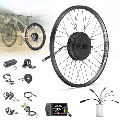 Bafang 48V750W 27,5 Zoll Hinterradnabenmotor-Kit G0900 Ebike Umbausatz mit EKD01 Digitalanzeige und PAS-Smart-Controller von Bafang