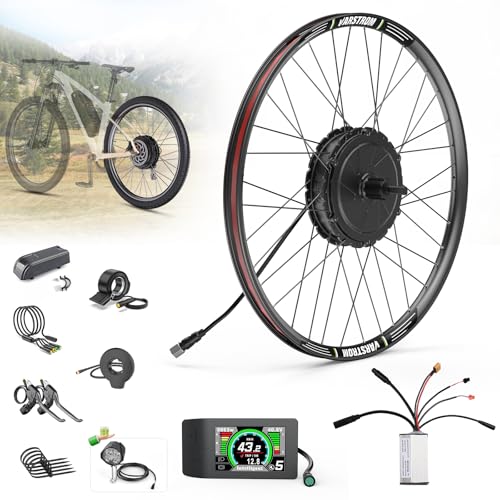 Bafang E-Bike Umbausat 48V 750W Hinterradmotor -Fit 27,5" Rad, G0900 E-Bike Umbausatz inkl Hinterrad Kassettennabenmotor mit Felge, 500C Display, PAS-Sensor für City- und Mountainbikes Bafang E-Bike Umbausat 48V 750W Hinterradmotor -Fit 27,5" Rad, G0900 E-Bike Umbausatz inkl Hinterrad Kassettennabenmotor mit Felge, 500C Display, PAS-Sensor für City- und Mountainbikes von Bafang