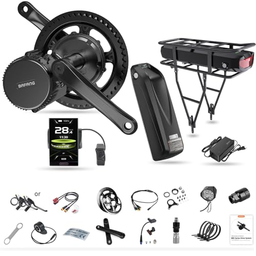 Bafang Mittelmotor 250W 750W 1000W 350W 500W CAN-Protokoll BBS01B BBS02B BBS-HD Mid Motor mit Optional 36V 48V E-Bike Akku und Display Custom E-Bike Umbausätze für MTB, Trike, Citybike Bafang Mittelmotor 250W 750W 1000W 350W 500W CAN-Protokoll BBS01B BBS02B BBS-HD Mid Motor mit Optional 36V 48V E-Bike Akku und Display Custom E-Bike Umbausätze für MTB, Trike, Citybike von Bafang