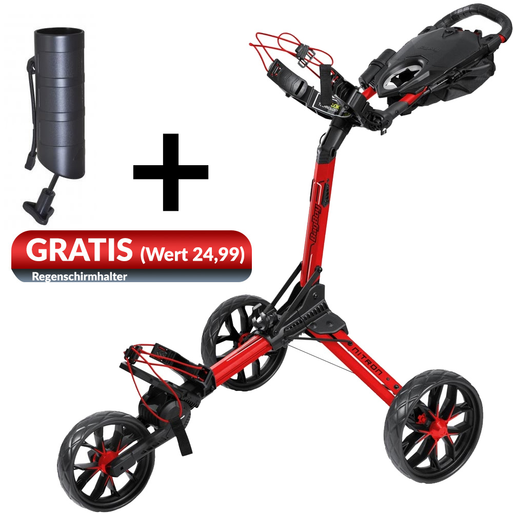 'Bag Boy Nitron 3-Rad Trolley rot' 'Bag Boy Nitron 3-Rad Trolley rot' von 'Bag Boy'