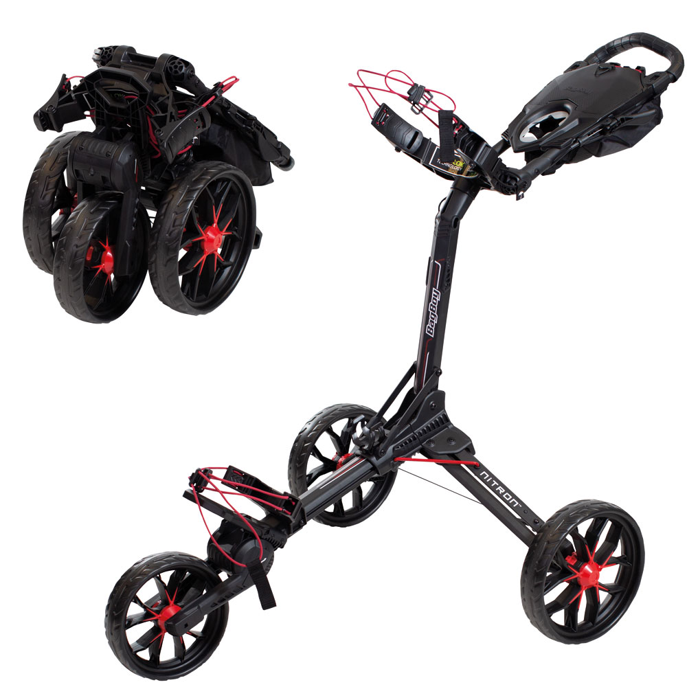 'Bag Boy Nitron 3-Rad Trolley schwarz/rot' 'Bag Boy Nitron 3-Rad Trolley schwarz/rot' von 'Bag Boy'