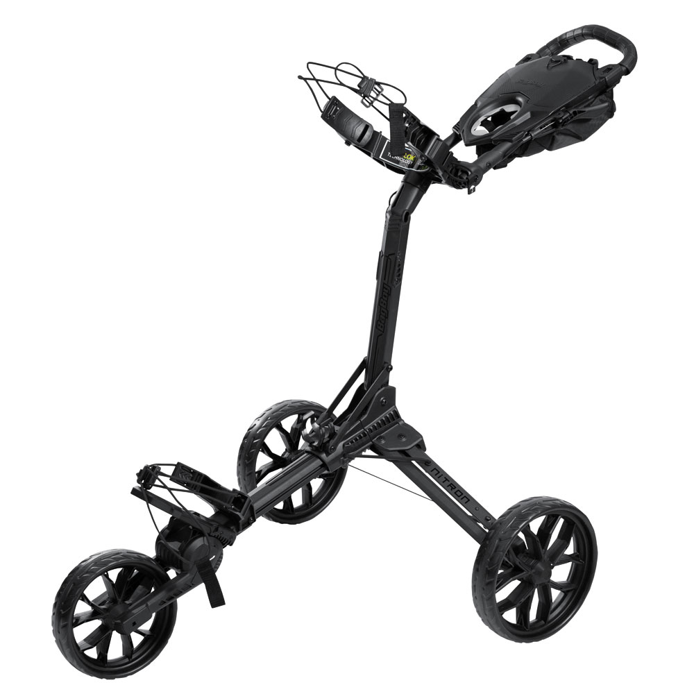 'Bag Boy Nitron 3-Rad Trolley schwarz' von 'Bag Boy'