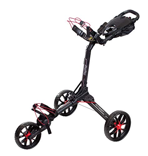 Bag Boy Nitron Golfwagen, Unisex, BagBoy Nitron Golf Push Cart, schwarz/red Bag Boy Nitron Golfwagen, Unisex, BagBoy Nitron Golf Push Cart, schwarz/red von Bag Boy
