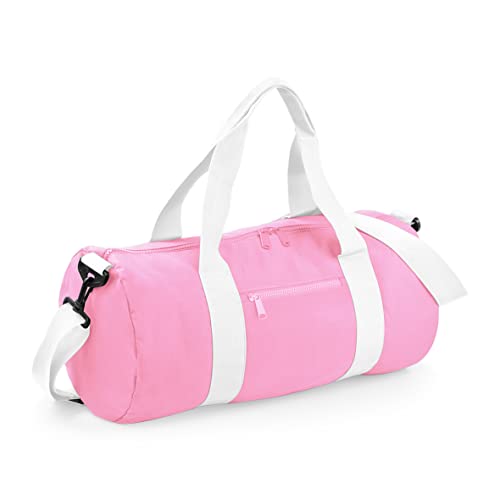 BagBase BG140 Original Barrel Bag - Classic Pink/Off White BagBase BG140 Original Barrel Bag - Classic Pink/Off White von BagBase