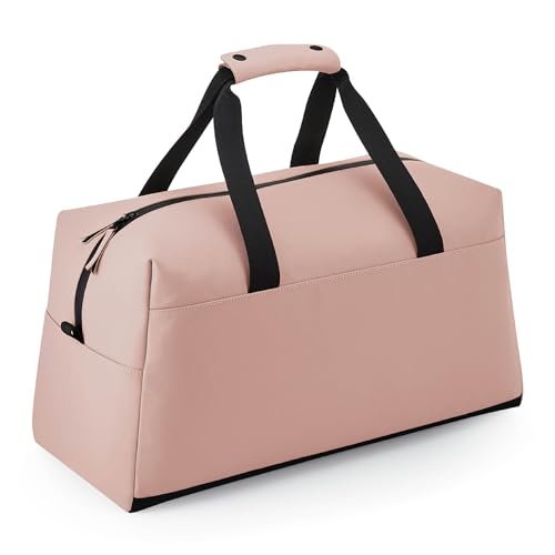 BagBase Matte PU Weekender Nude Pink 53 x 24 x 27 cm (BG338) von BagBase