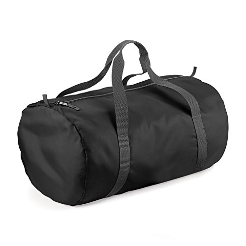 BagBase Sport- und Reisetasche Praktische Kleine Tasche BG150 Black 50 x 30 x 26 cm von BagBase